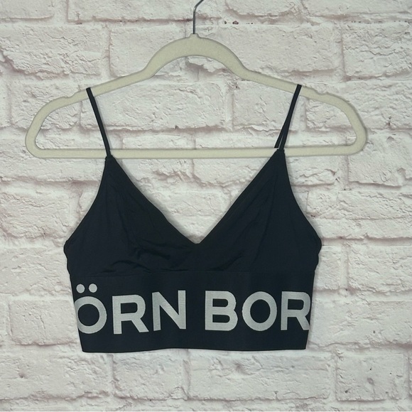 Bjorn Borg Black Logo Bralette - Picture 9 of 10